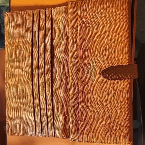 epoi GANZO long wallet orange - Picture 4 of 7